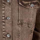 Brown Denim Jacket