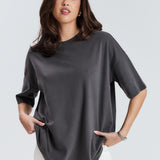 Charcoal Oversized Tee