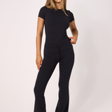 Black Active Baby Tee