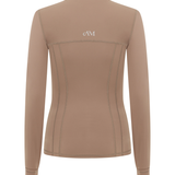 Latte Zip Jacket