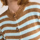 Romi Mohair Button Up Knit