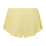 Yellow Ribbed PJ Short
