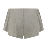 Grey Ribbed PJ Short