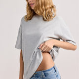 Heather Oversized Tee
