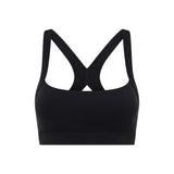 Black Cross Back Crop