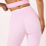 Strawberry Layered Subtle Scrunch Flared Legging