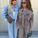 Brown Denim Jacket