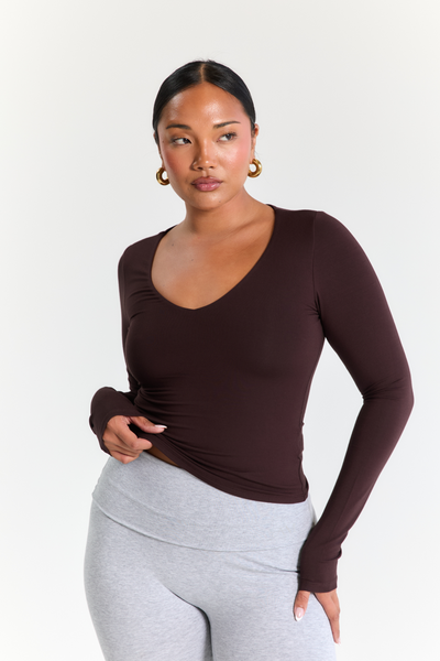 Chocolate Long Sleeve – All For Mimi
