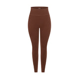 Brown Subtle Scrunch Legging