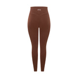 Brown Subtle Scrunch Legging